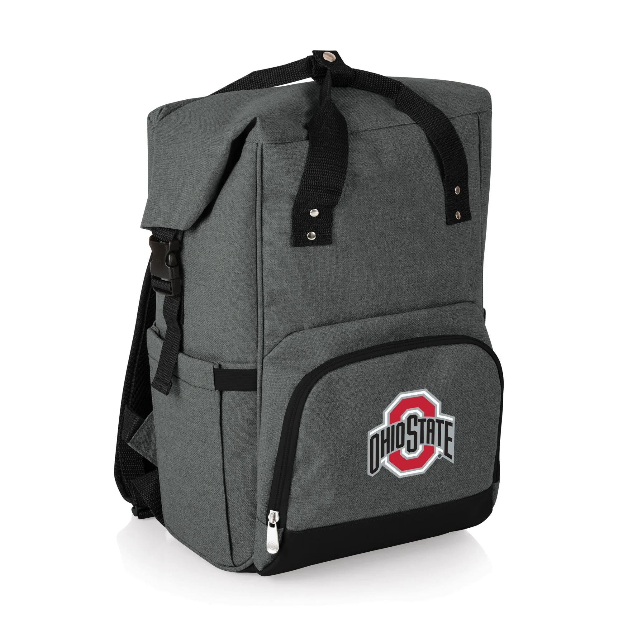 Ohio State Buckeyes - On The Go Roll-Top Backpack Cooler