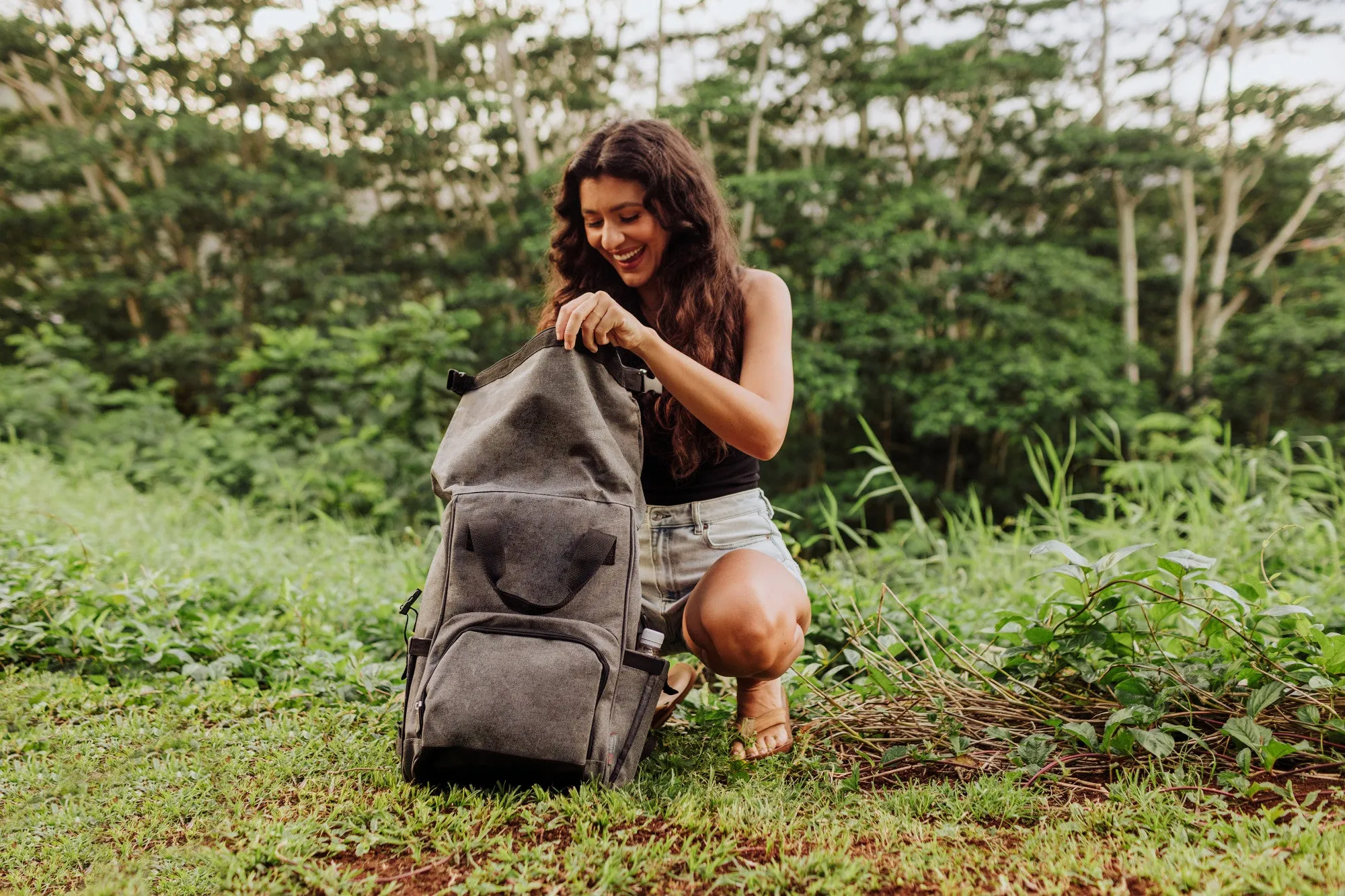 Ohio State Buckeyes - On The Go Roll-Top Backpack Cooler