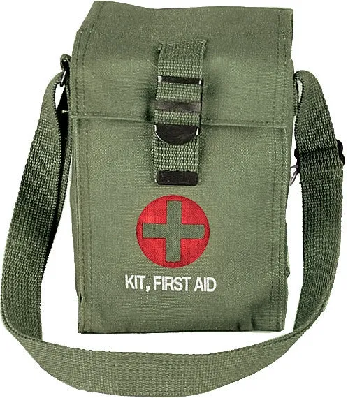 Olive Drab - Platoon Leaders First Aid Kit with Contents