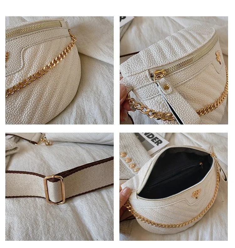 One-shoulder Chain Crossbody Bag