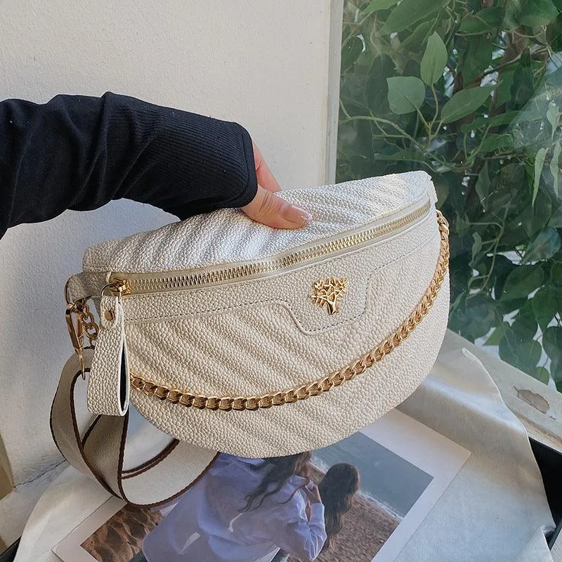 One-shoulder Chain Crossbody Bag