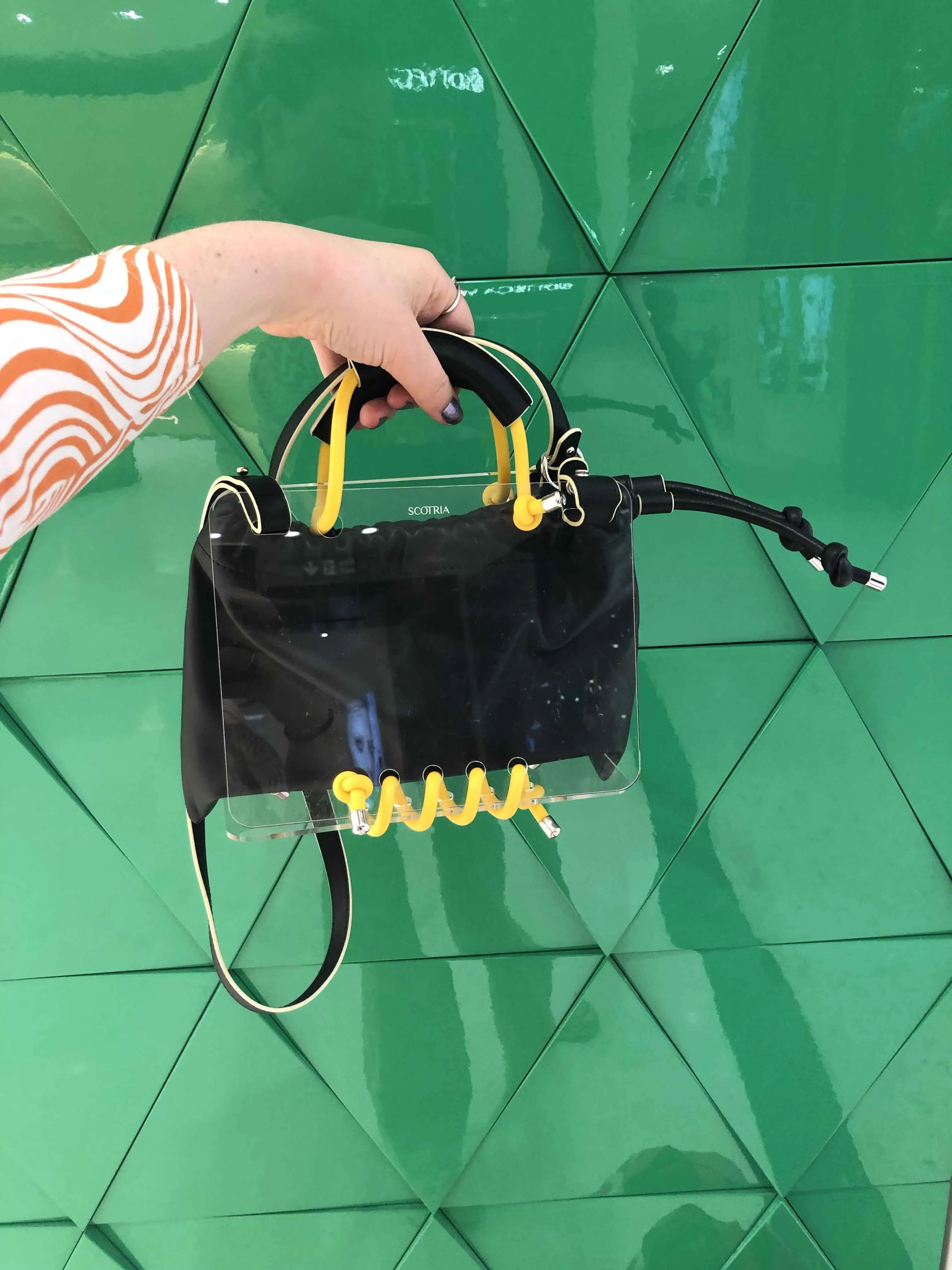 Panorama Bag in Black [Customisable]