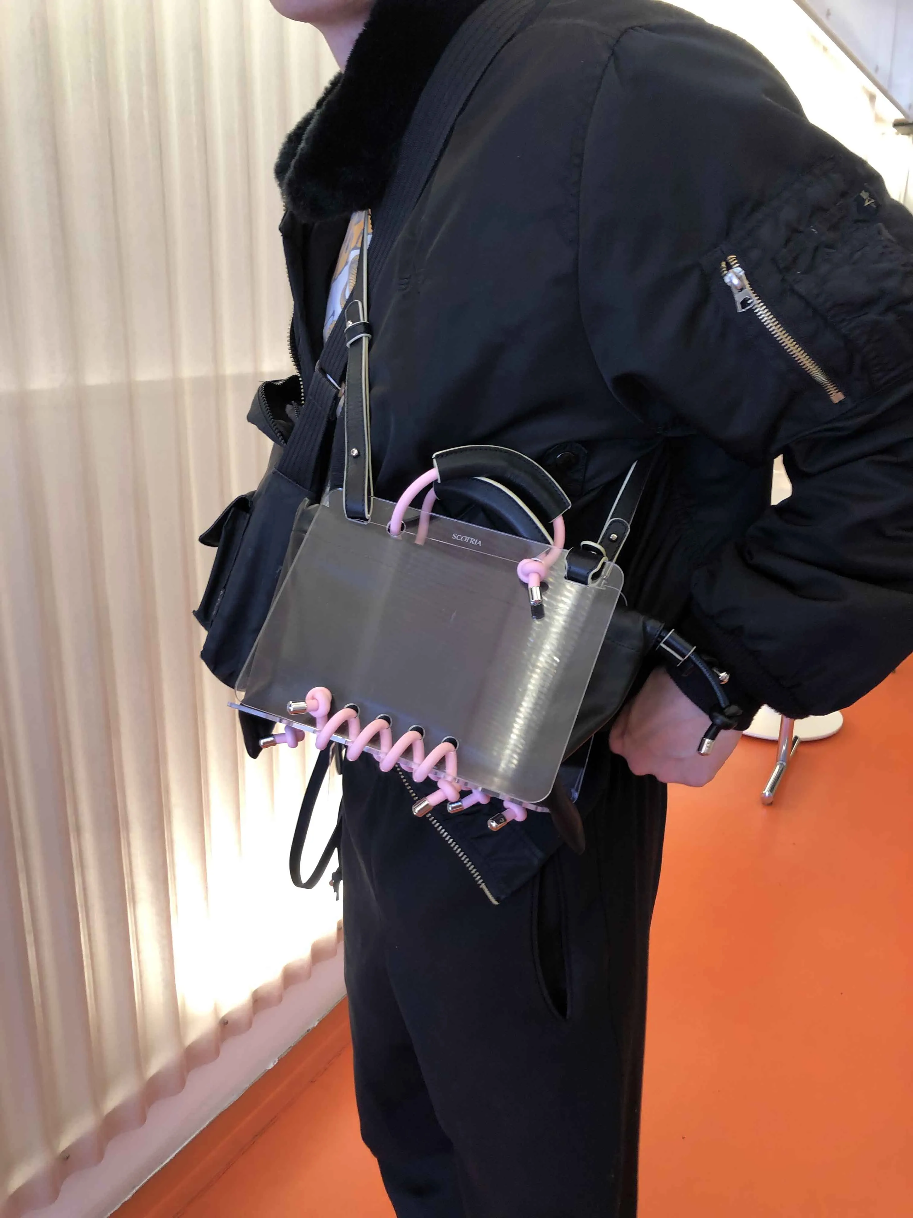 Panorama Bag in Black [Customisable]