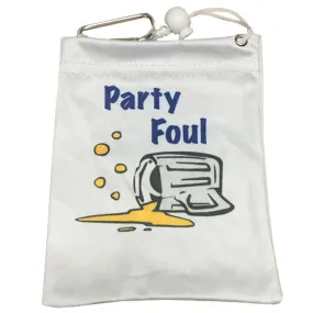 Party Foul (Beer) Golf Tee Bag