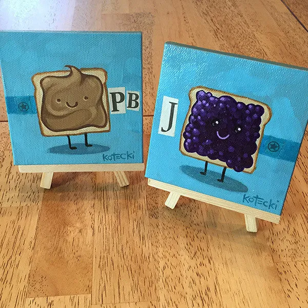 Peanut Butter & Jelly Original Art