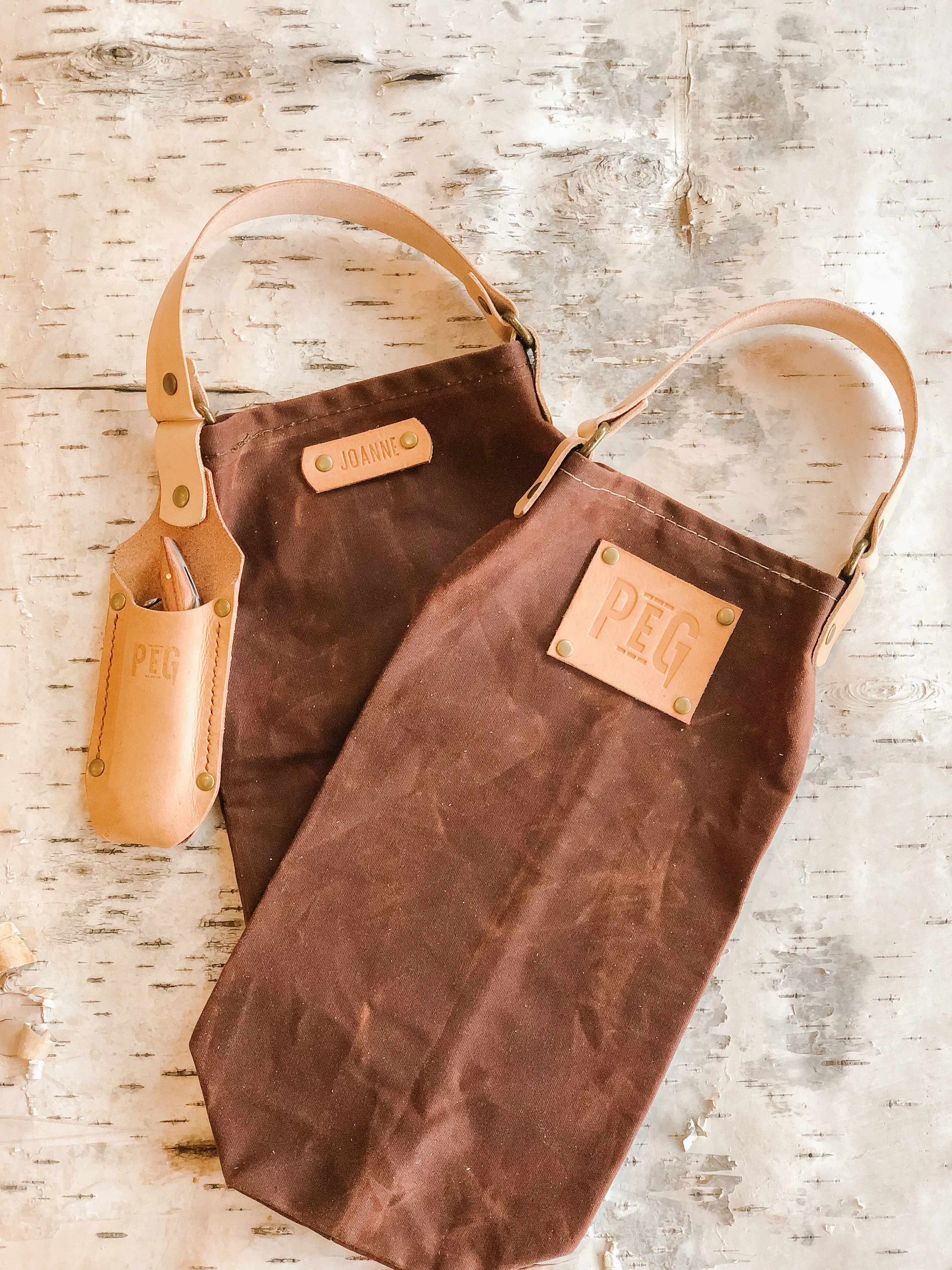 PEG WINE TOTE - TERRA