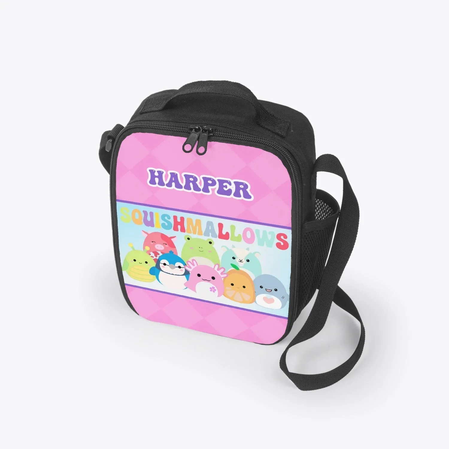 Personalized Custom Squishmallow Lunch Box Bag *See Listing for Matching Tumbler*