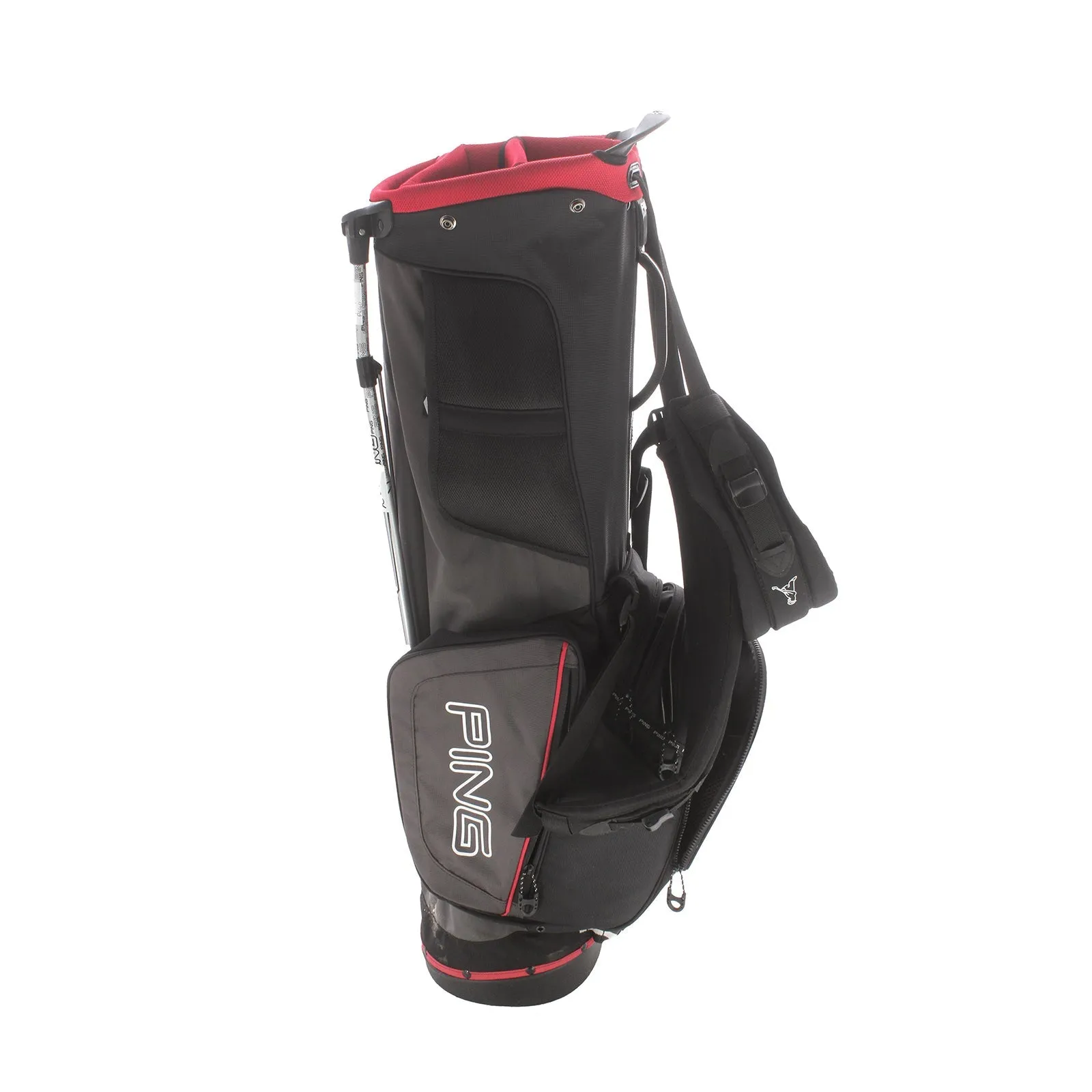 Ping E2 Stand Bag - Black/Red