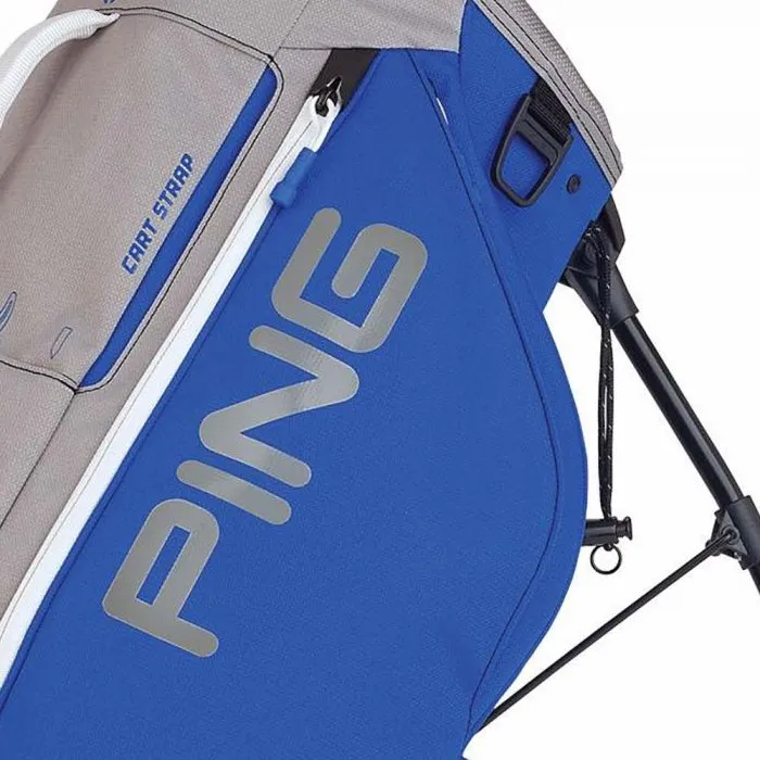 Ping Hoofer Lite Stand Bag - Royal/Silver/White