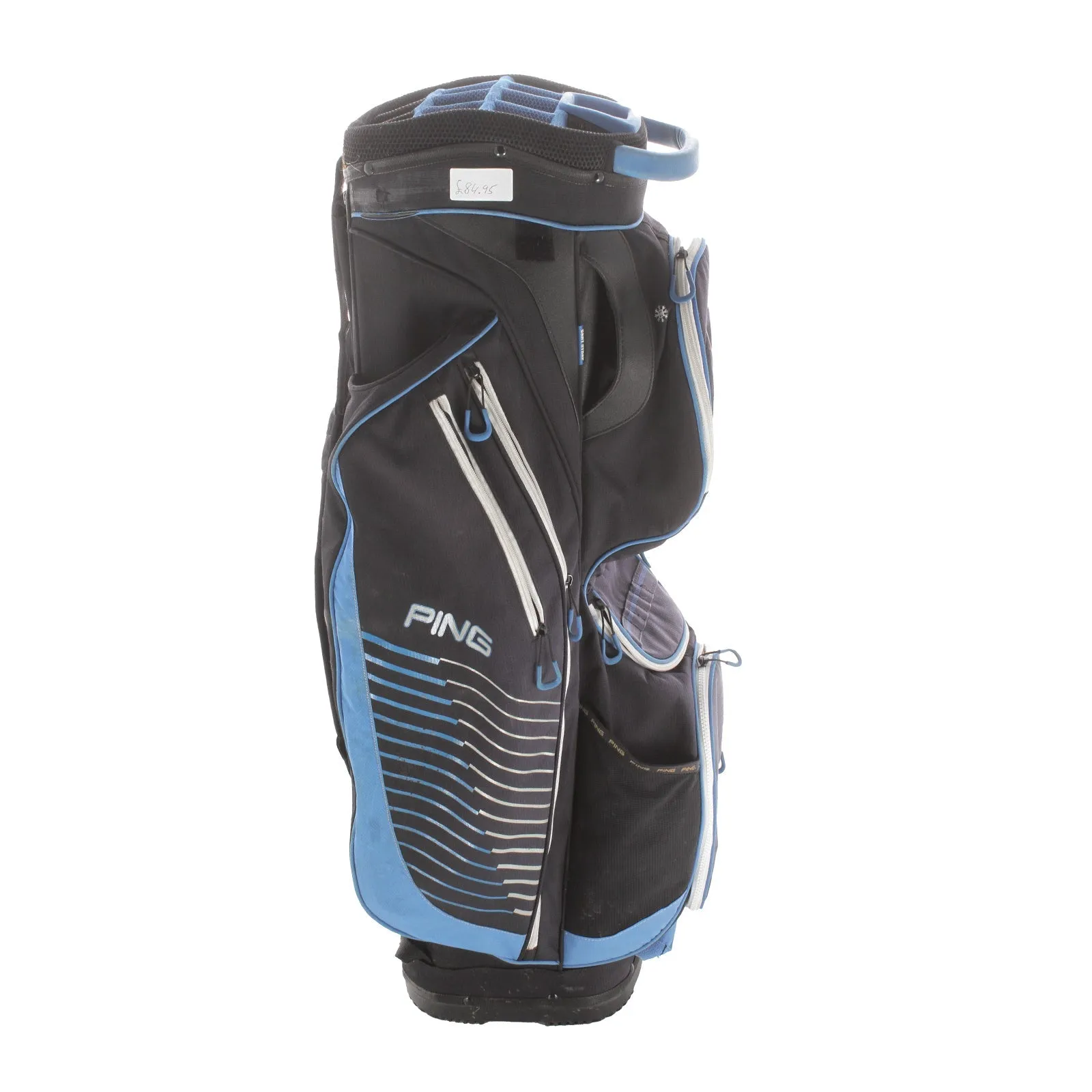 Ping Second Hand Cart Bag - Black/Blue