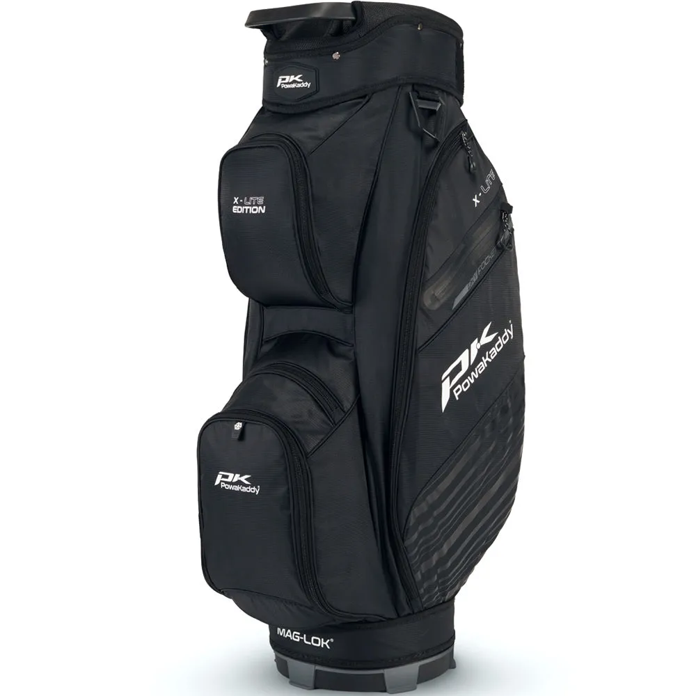 PowaKaddy X-Lite Edition Cart Bag - Stealth Black