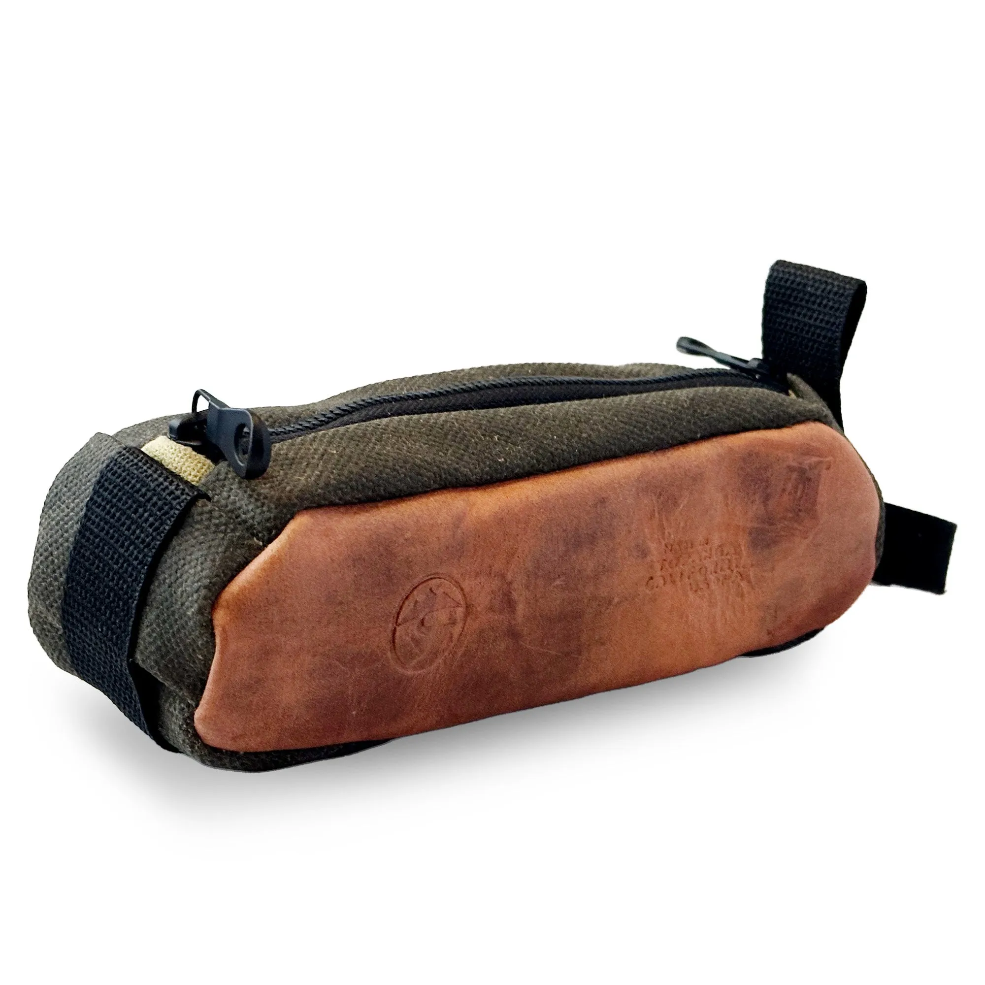 Premium - TCO Top Tube Bag - Hide #1 Old World Russet Harness Top Grain