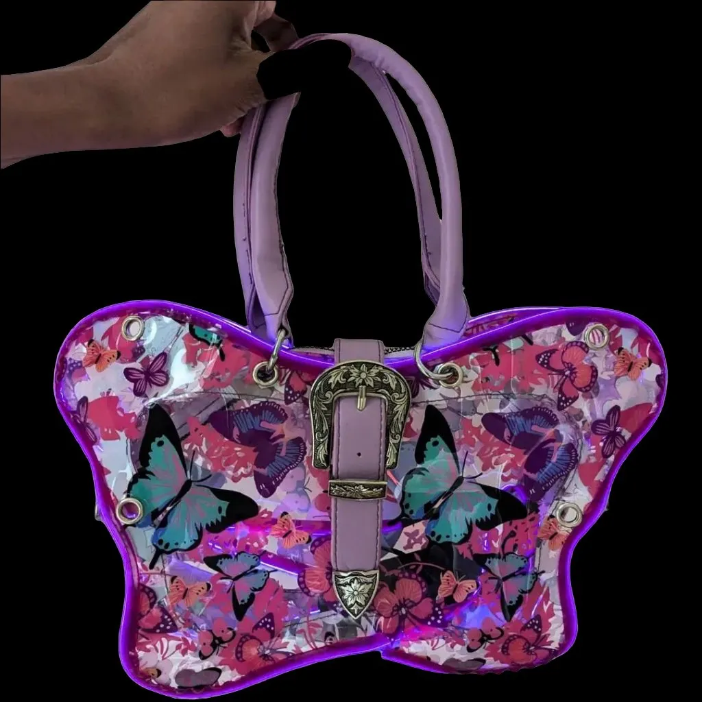 PVC Butterfly Handbag