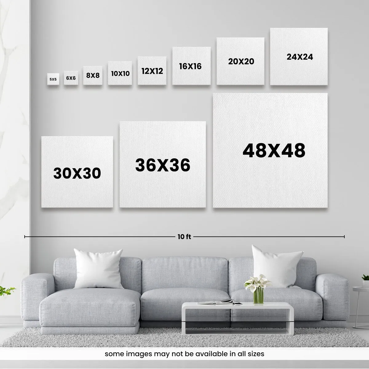 "1 Sheep 2 Sheep" Canvas Wall Art