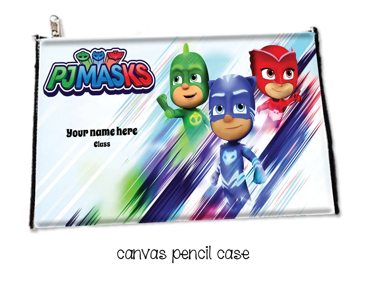 ""PJ masks" School labels packs