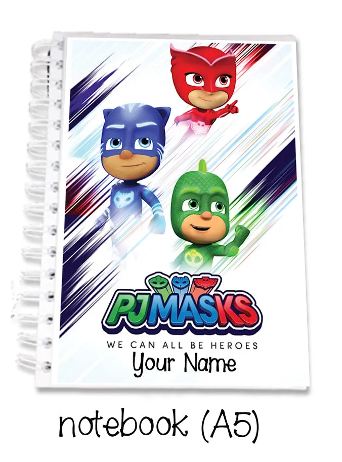 ""PJ masks" School labels packs