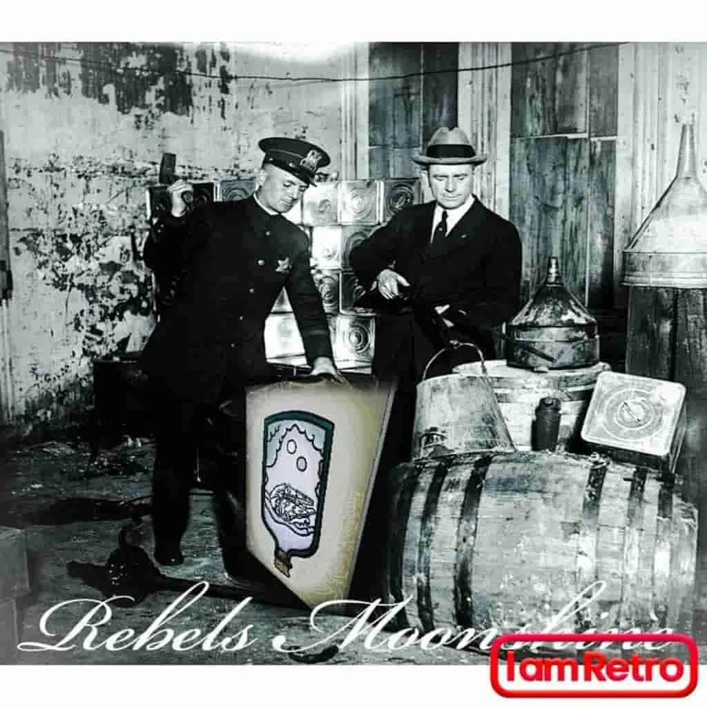 "Rebels Moonshine" Ship-in-a-Bottle Gallery Wrapped Canvas Print 8x10 by JesseJFR