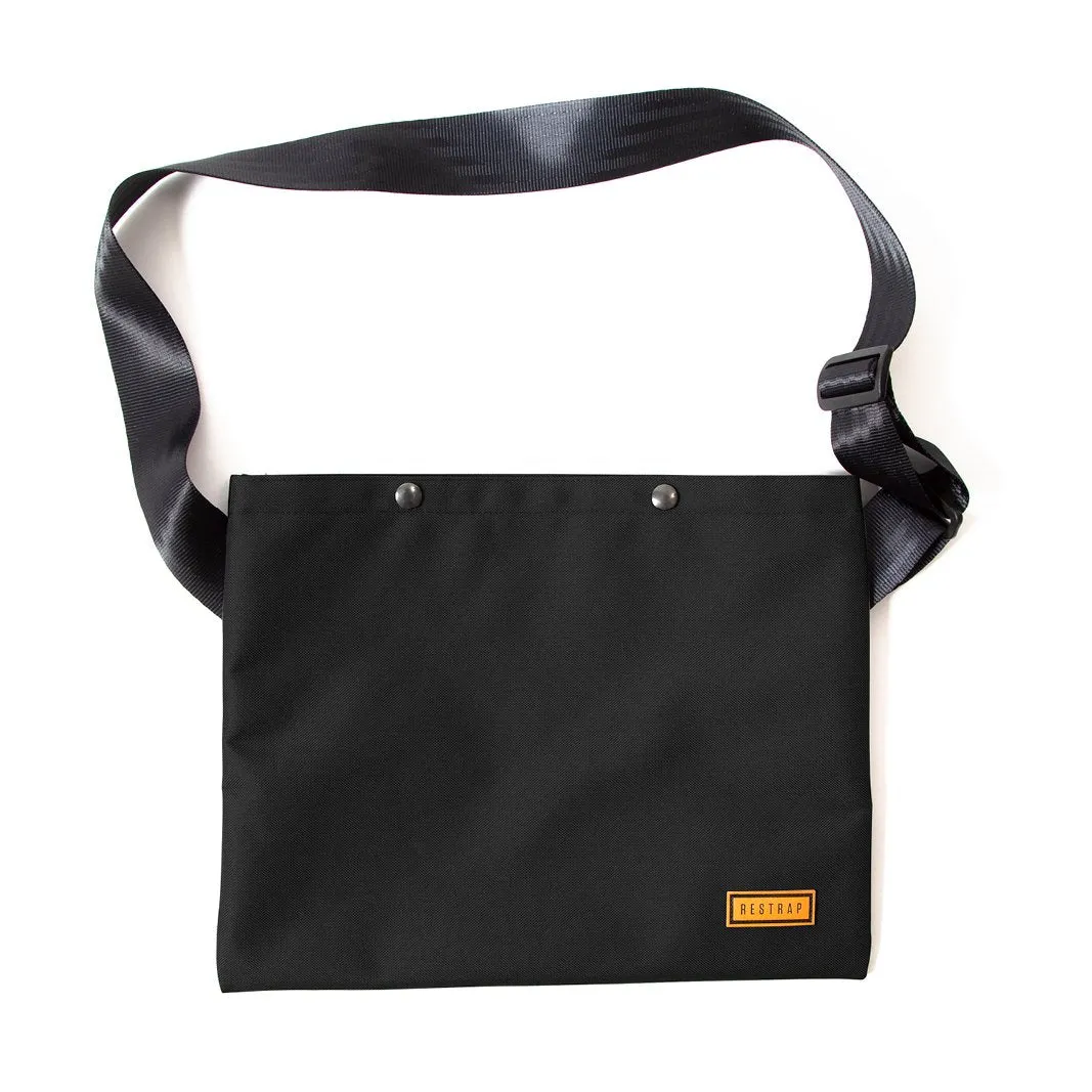 Restrap Musette Bag - Black