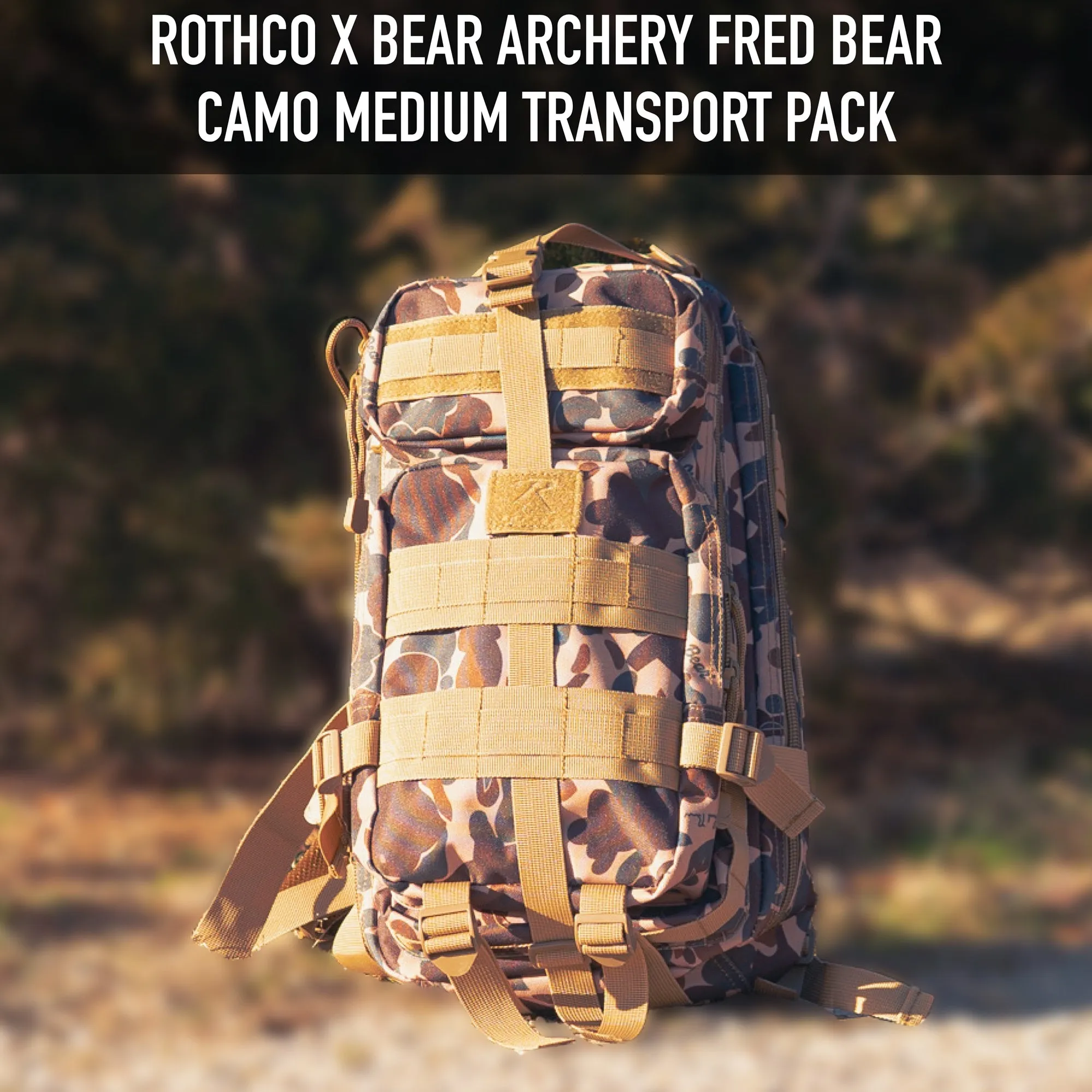 Rothco Medium Camo Tactical Backpack