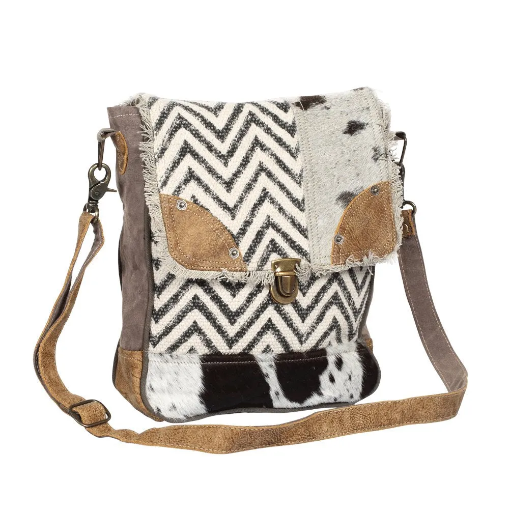 Rug & Patches Design Shoulder Bag