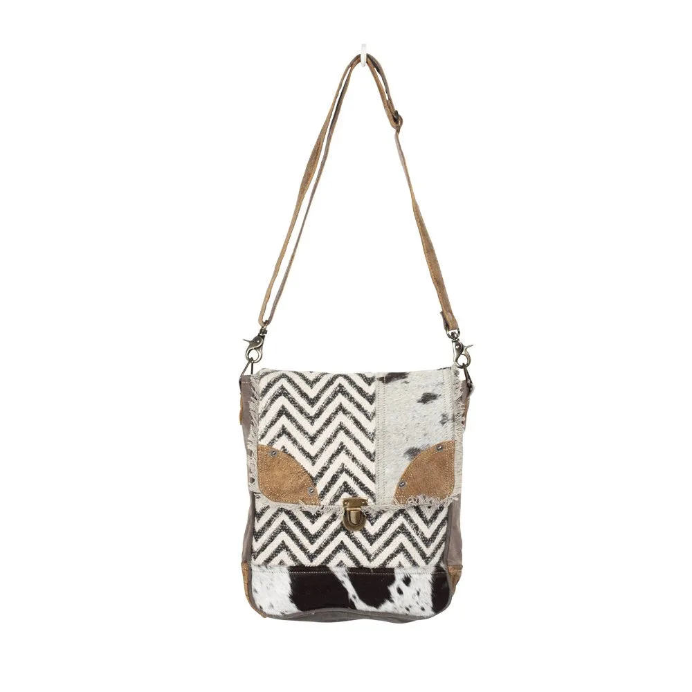 Rug & Patches Design Shoulder Bag