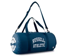 RUSSELL ATHLETIC Arched Barrel Duffle Gym Bag in Navy