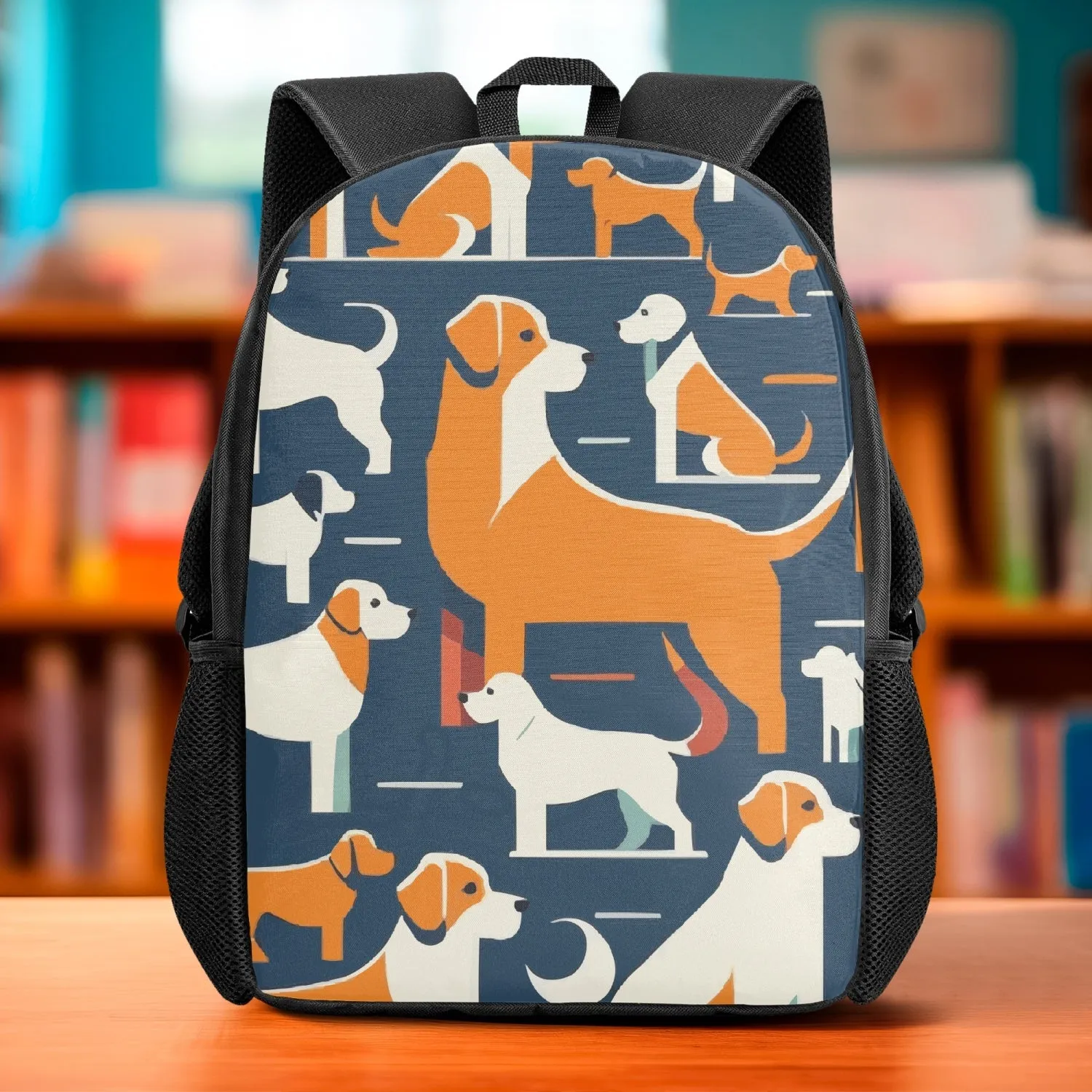 Sac à dos d'école pour enfant "Chiens" (201)