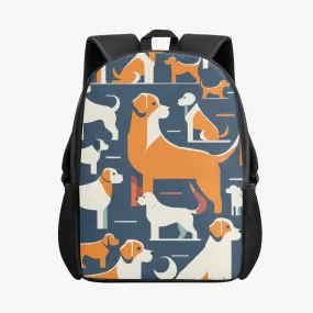 Sac à dos d'école pour enfant "Chiens" (201)