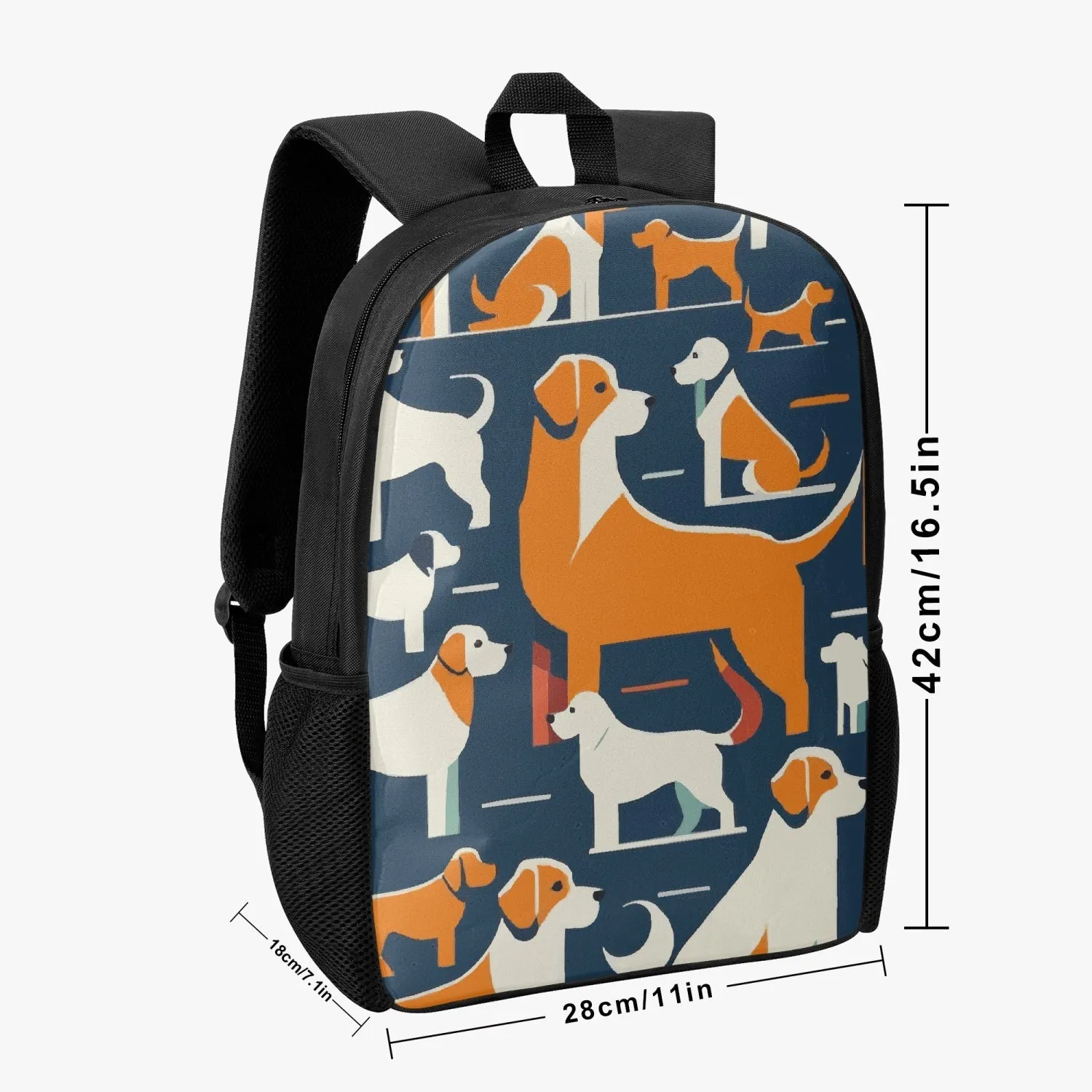 Sac à dos d'école pour enfant "Chiens" (201)