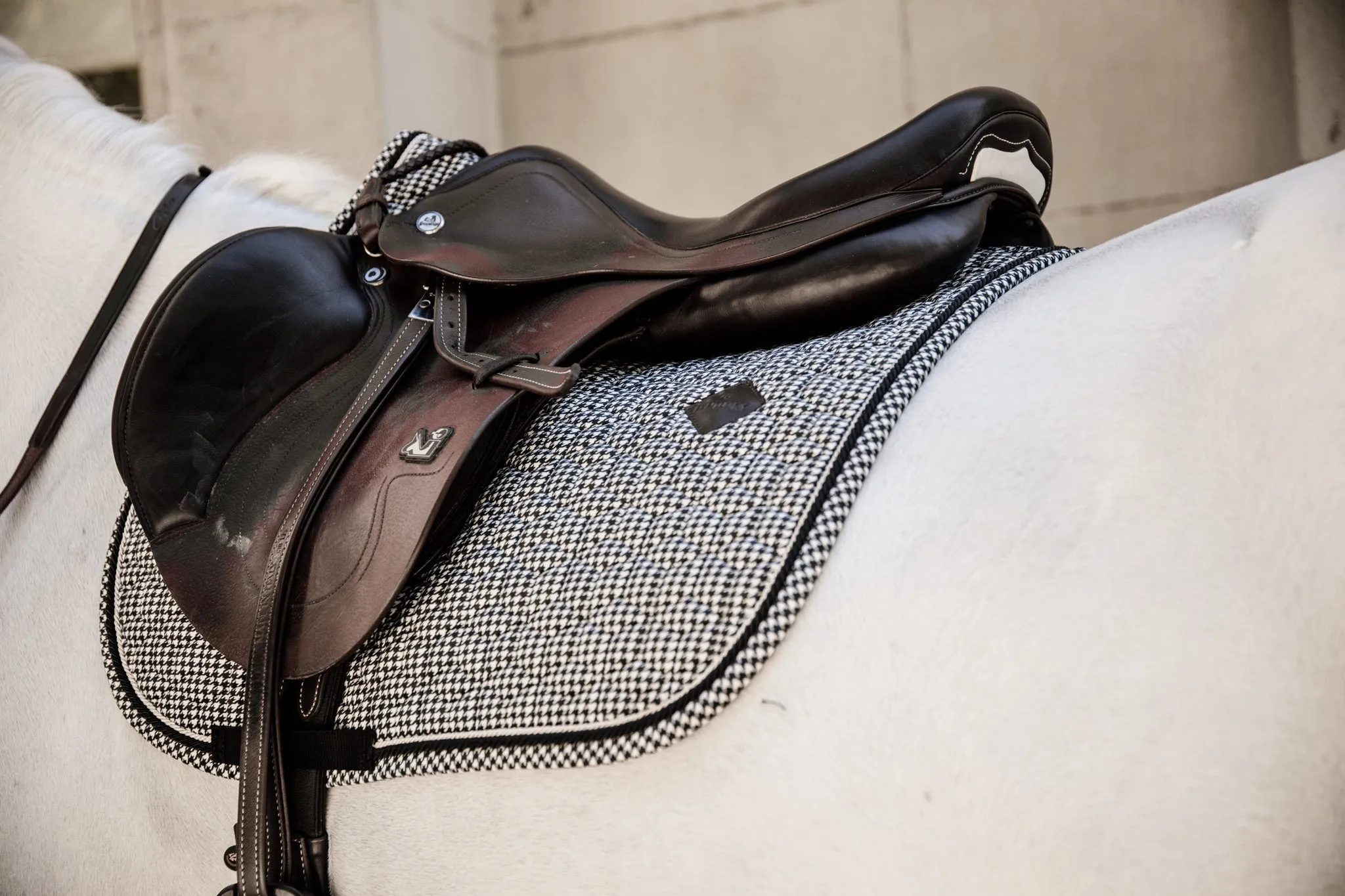 Saddle Pad Pied-de-Poule