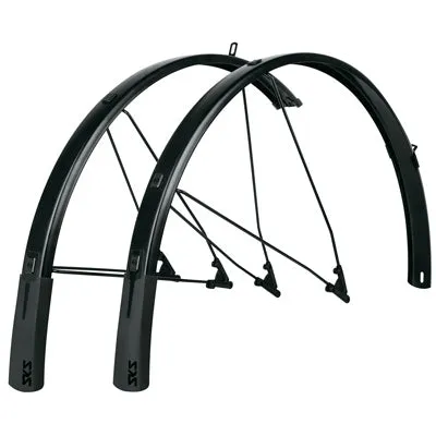 Sks Fender,Bluemel Style B46 46Mm,700 X 28-37Mm,Blk Bluemels Style  Fenders  27.5-29''