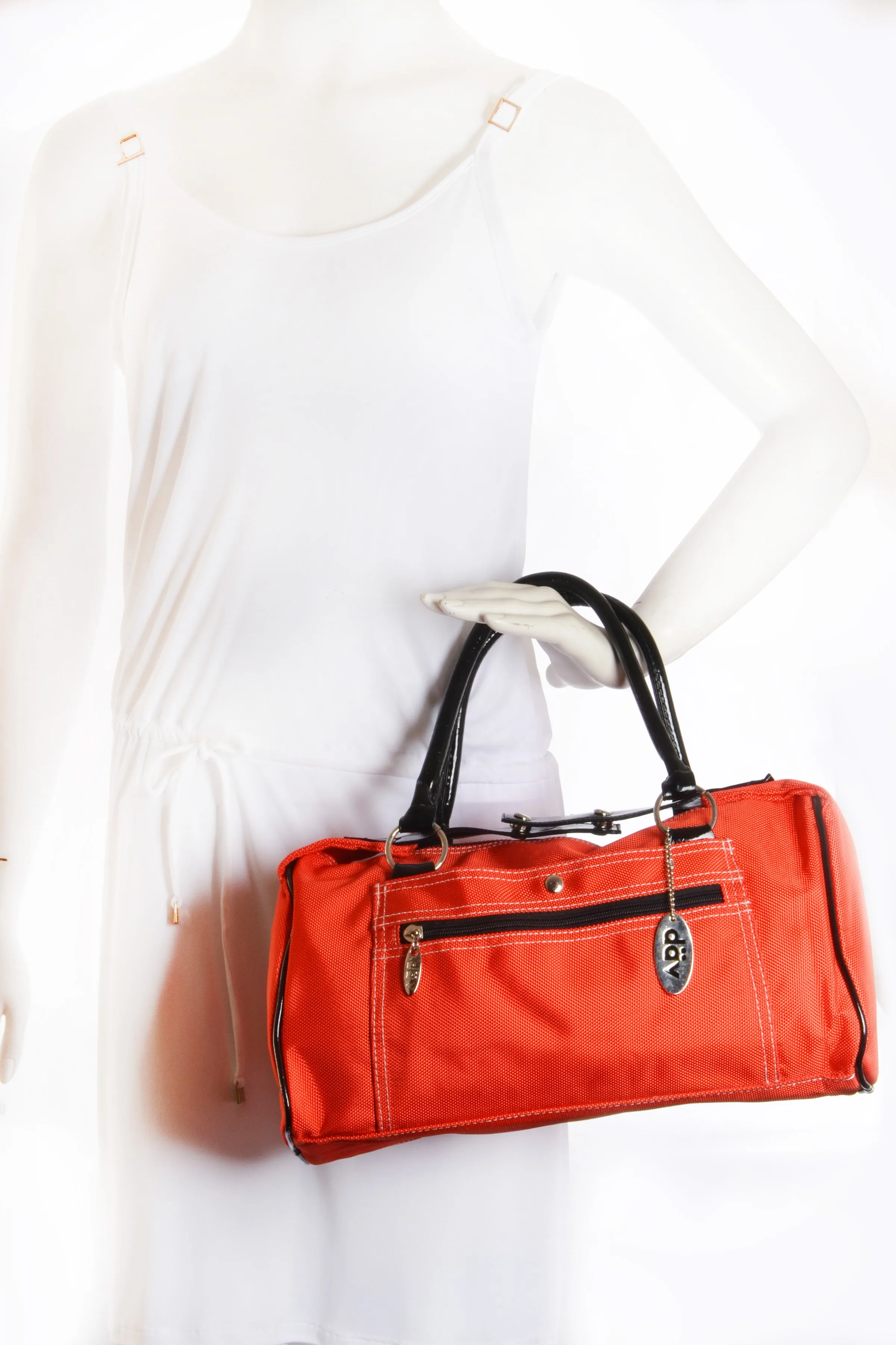 Small East West Handbag red