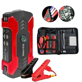 SMAXPro™ Car Jump Starter: 99800mAh Power Bank, Booster, Battery Charger