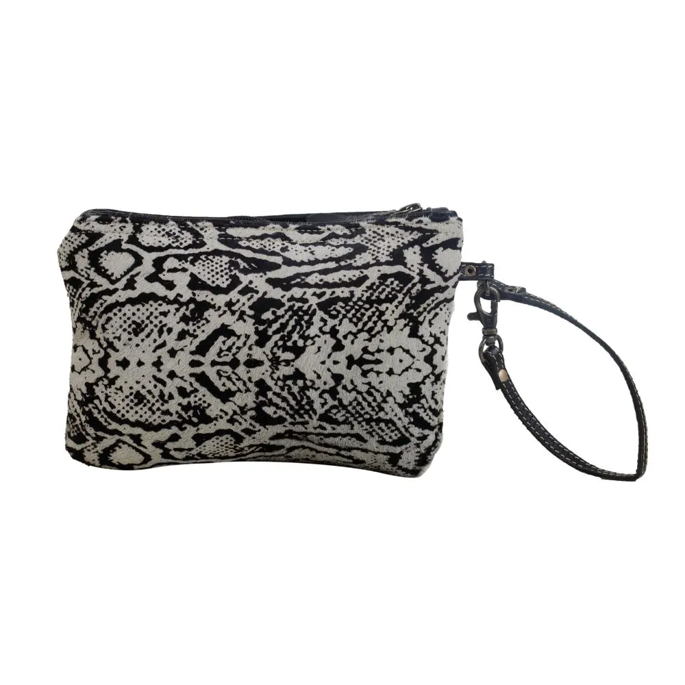 Snake Print Pouch