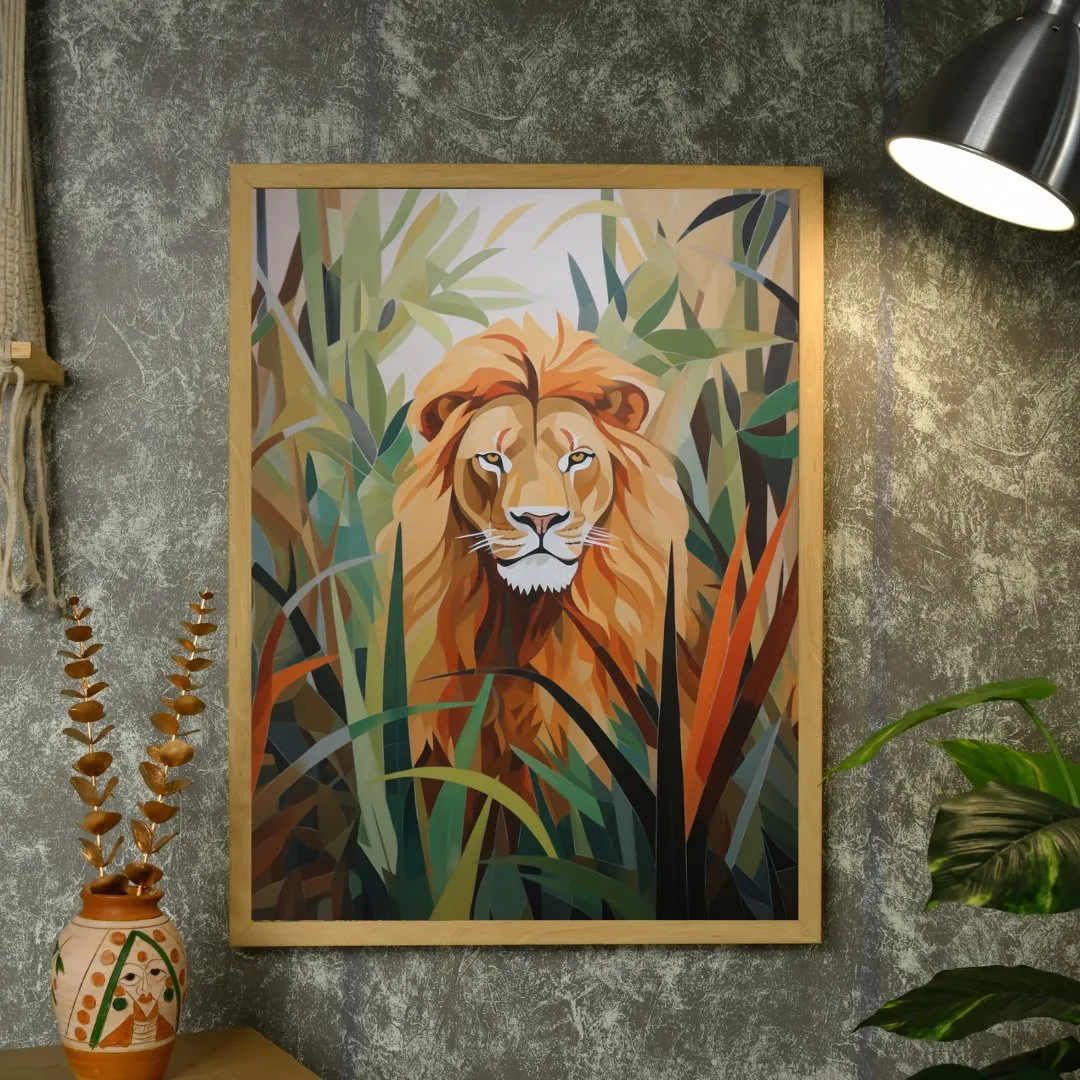 Sowpeace Lion Canvas: Majestic Home Decor Wall Art Print