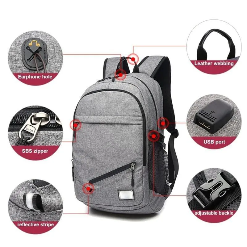 Sport Laptop School Bag For Teenager