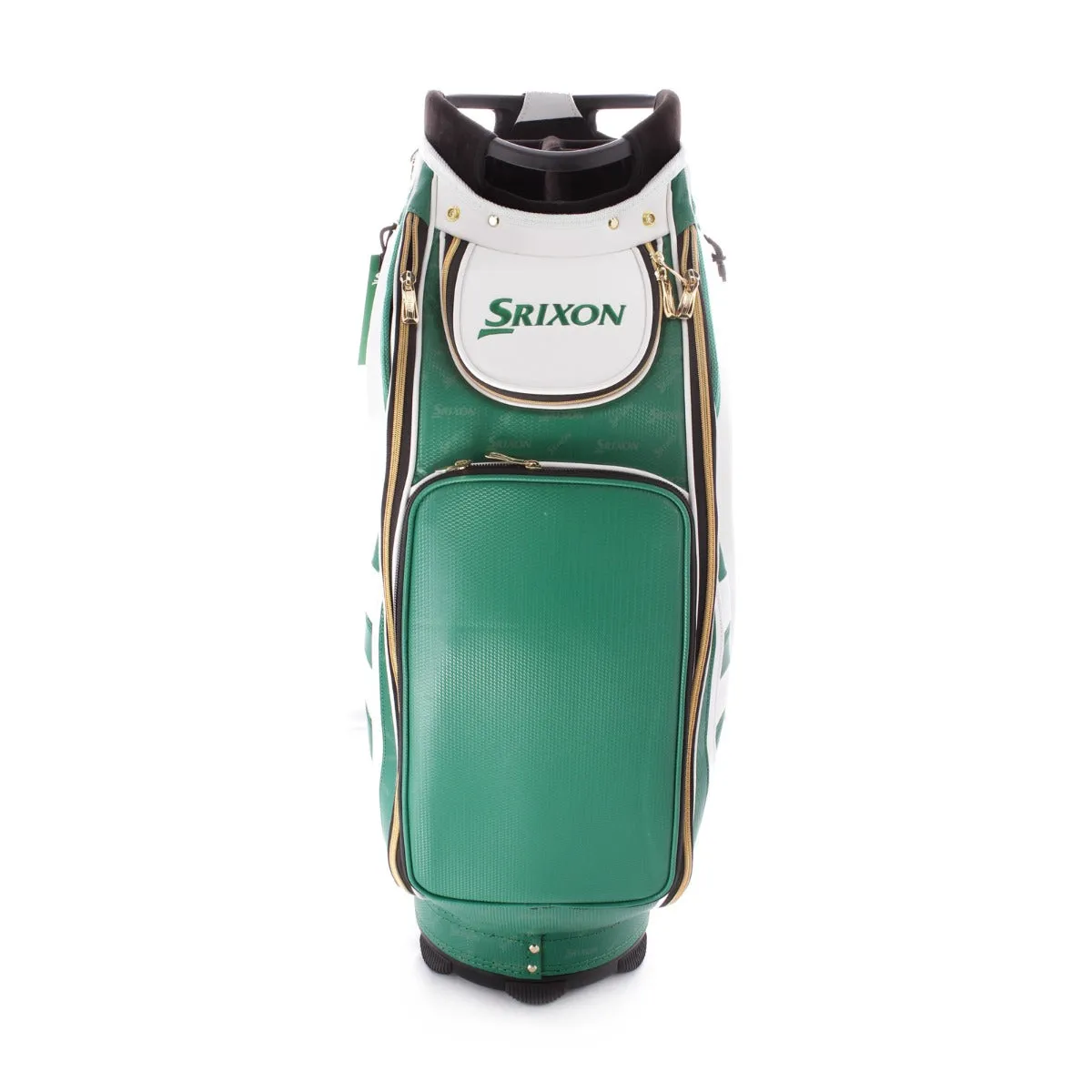 Srixon Second Hand Staff Bag 5 Way Divider - Green/White *Includes Towel/Exclusive Headcovers*