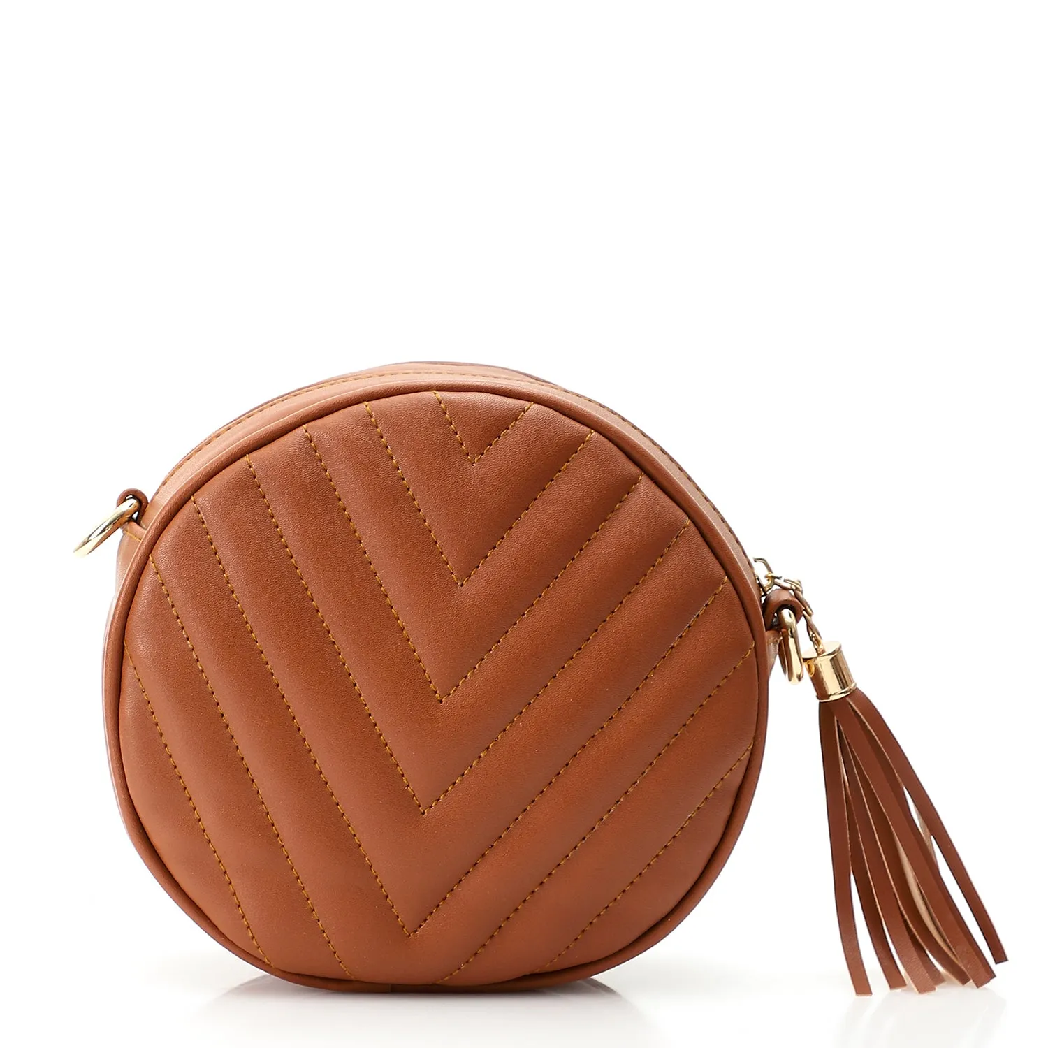 ST Mini Round Crossbody Bag