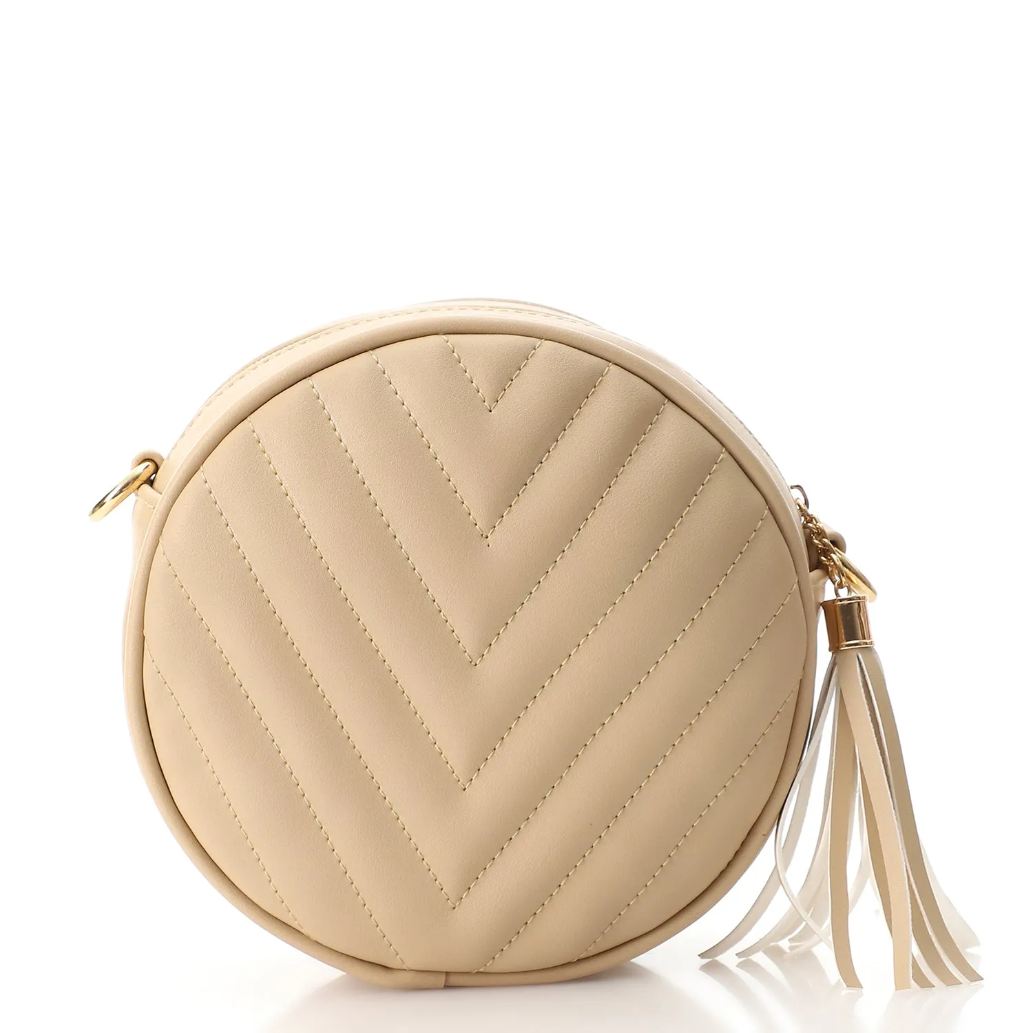 ST Mini Round Crossbody Bag