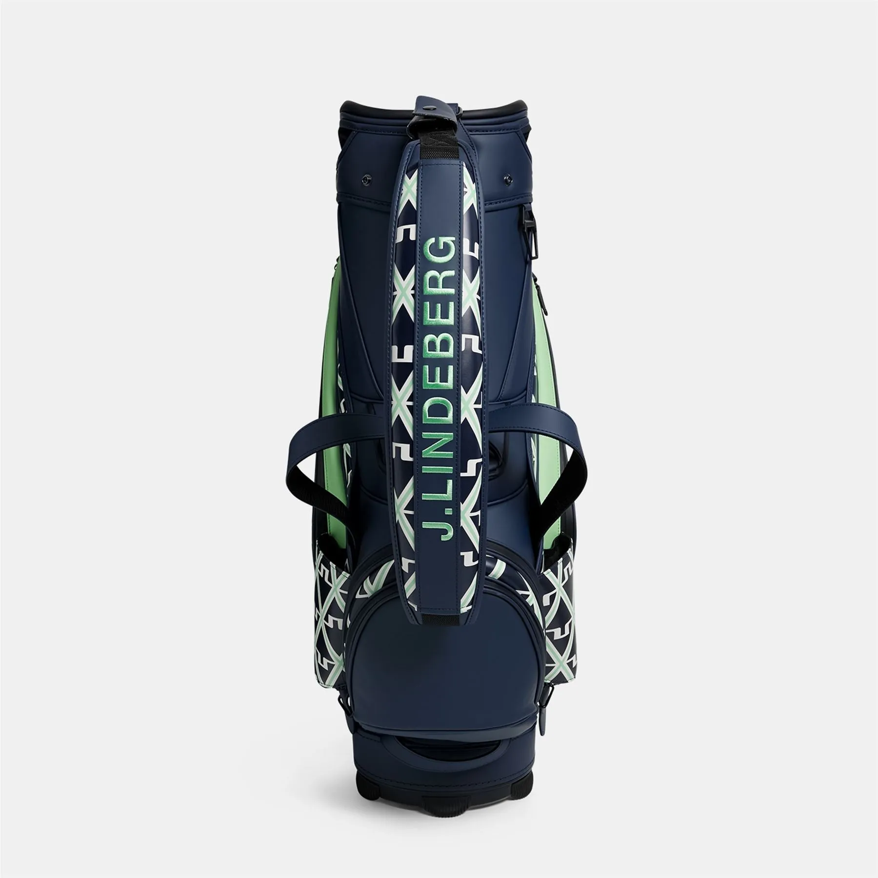 Staff Printed Golf Bag Geo JL Navy - SS24