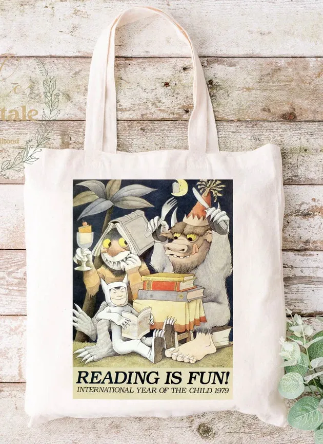 Storybook Tote bag - Where the Wild Things Are