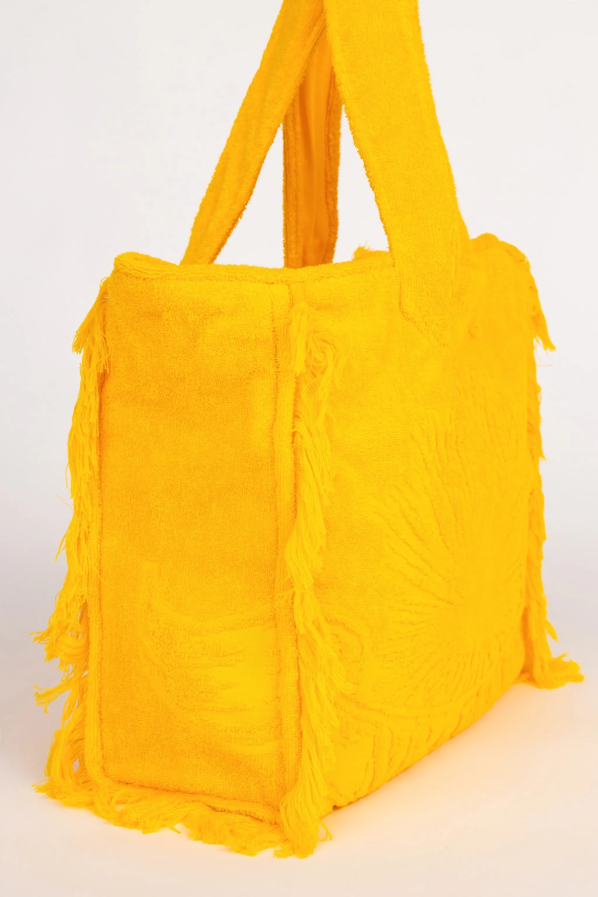 Super Yellow | Terry Tote Beach Bag