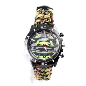 Survival Bracelet Watch, Men & Women Emergency Survival Watch