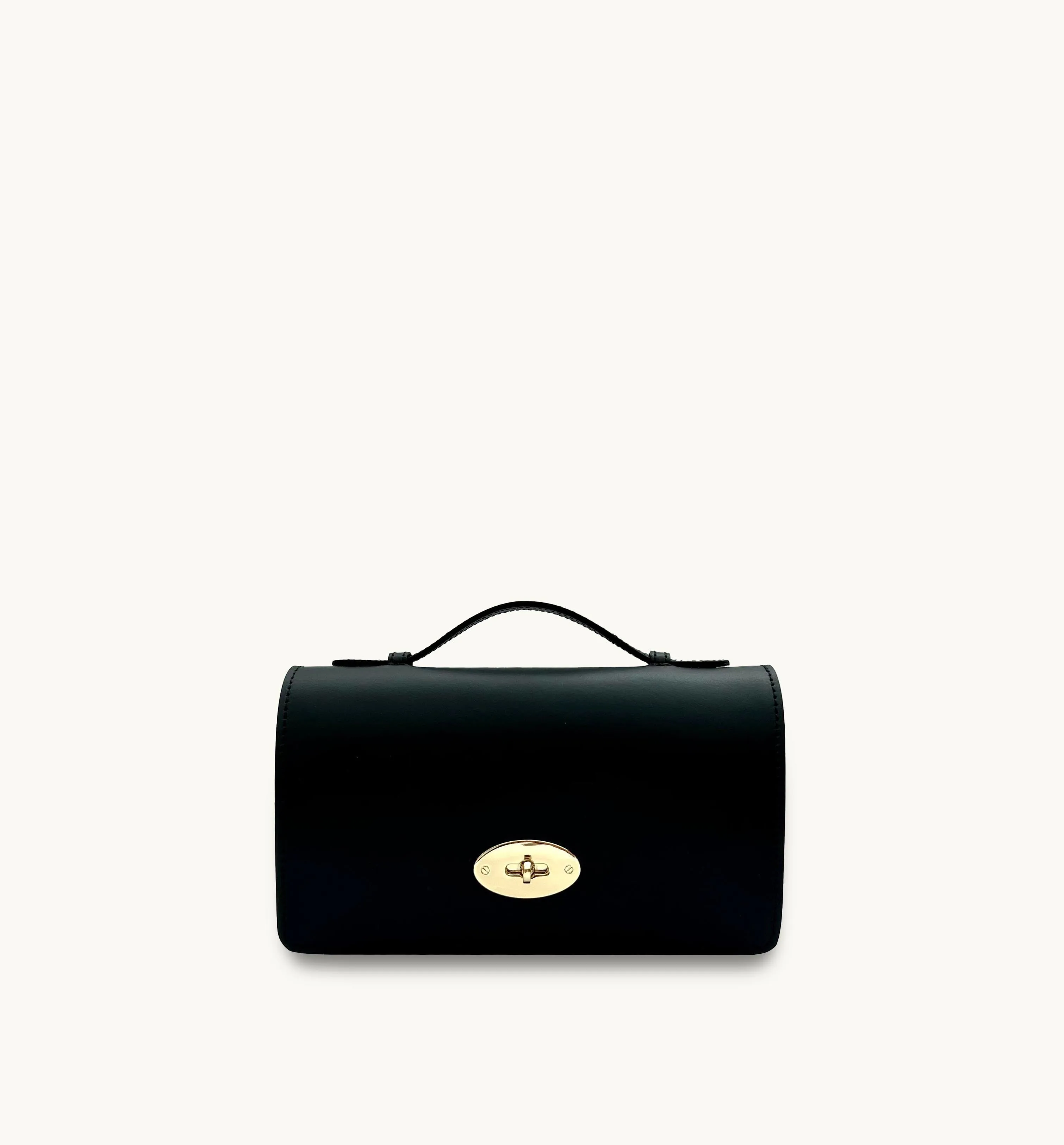 The Amelia Black Leather Bag