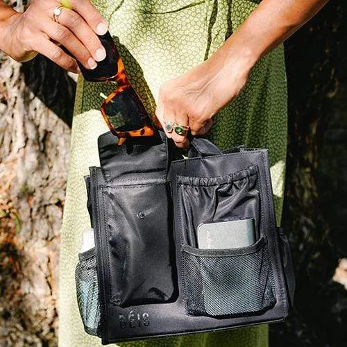 The Mini Tote Insert in Black