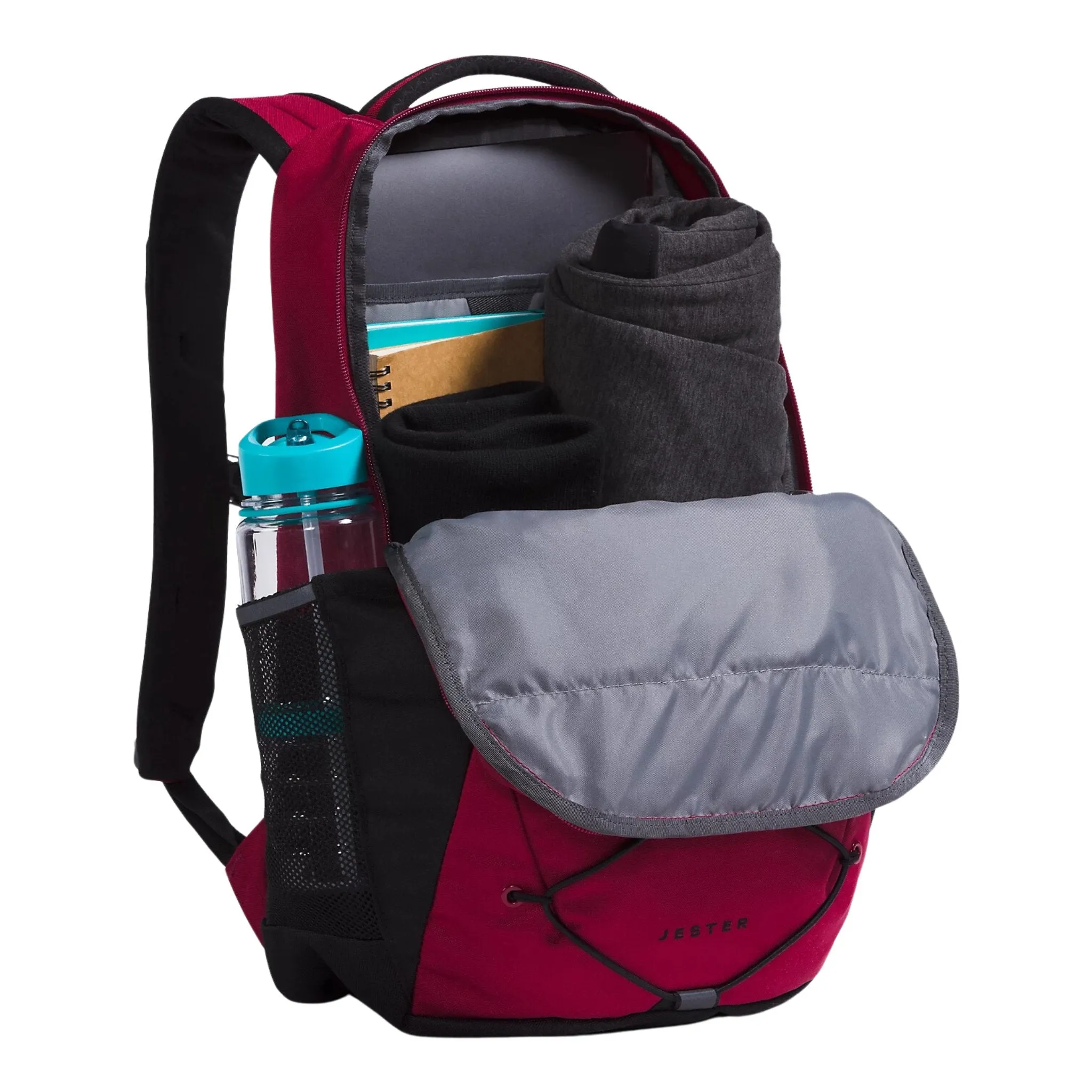 The North Face Jester Backpack - Beetroot/TNF Black