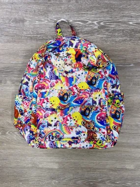 Throw Back Animals & Rainbows Kids' School Backpack