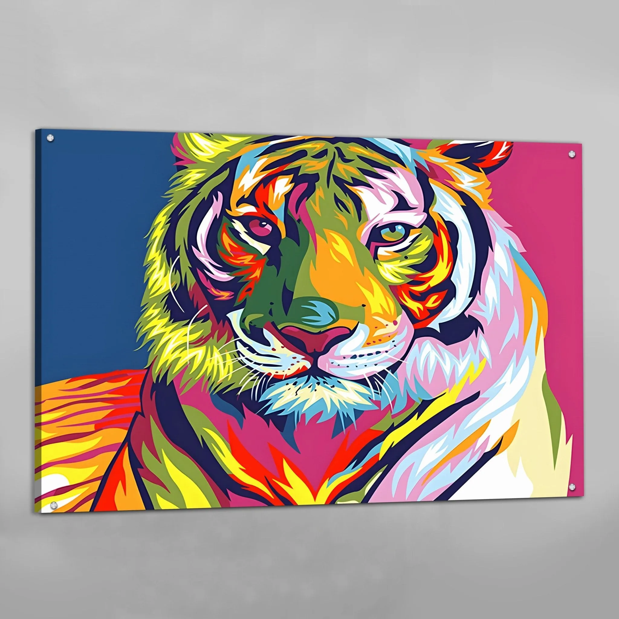 Tiger Pop Art Canvas