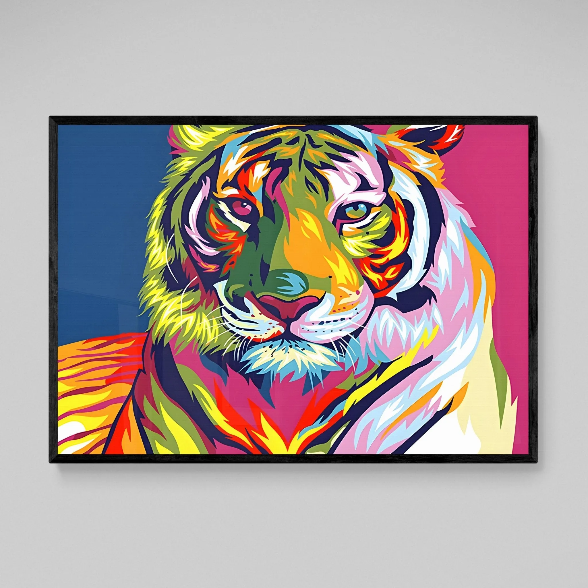 Tiger Pop Art Canvas