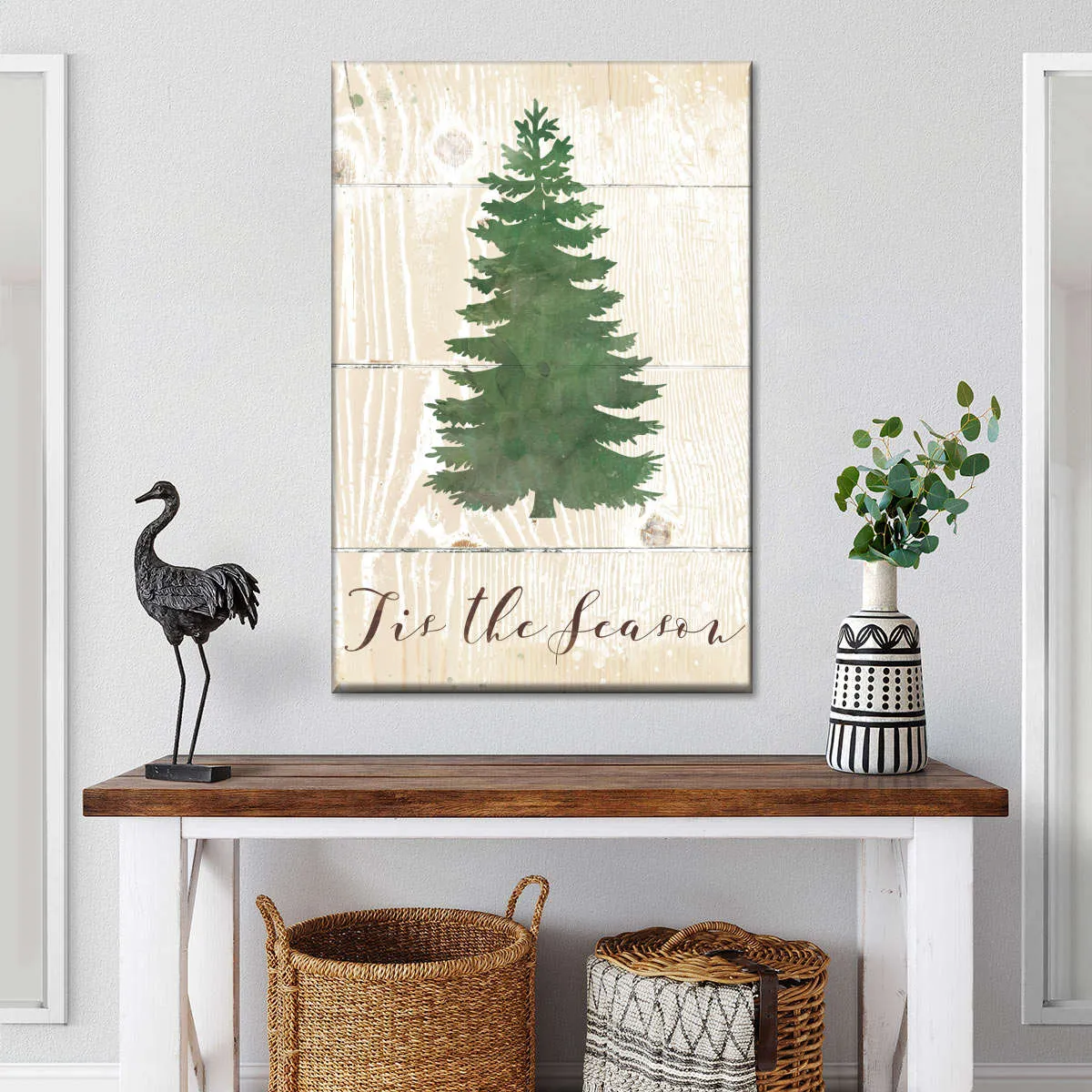 'Tis The Season Pine Wall Art